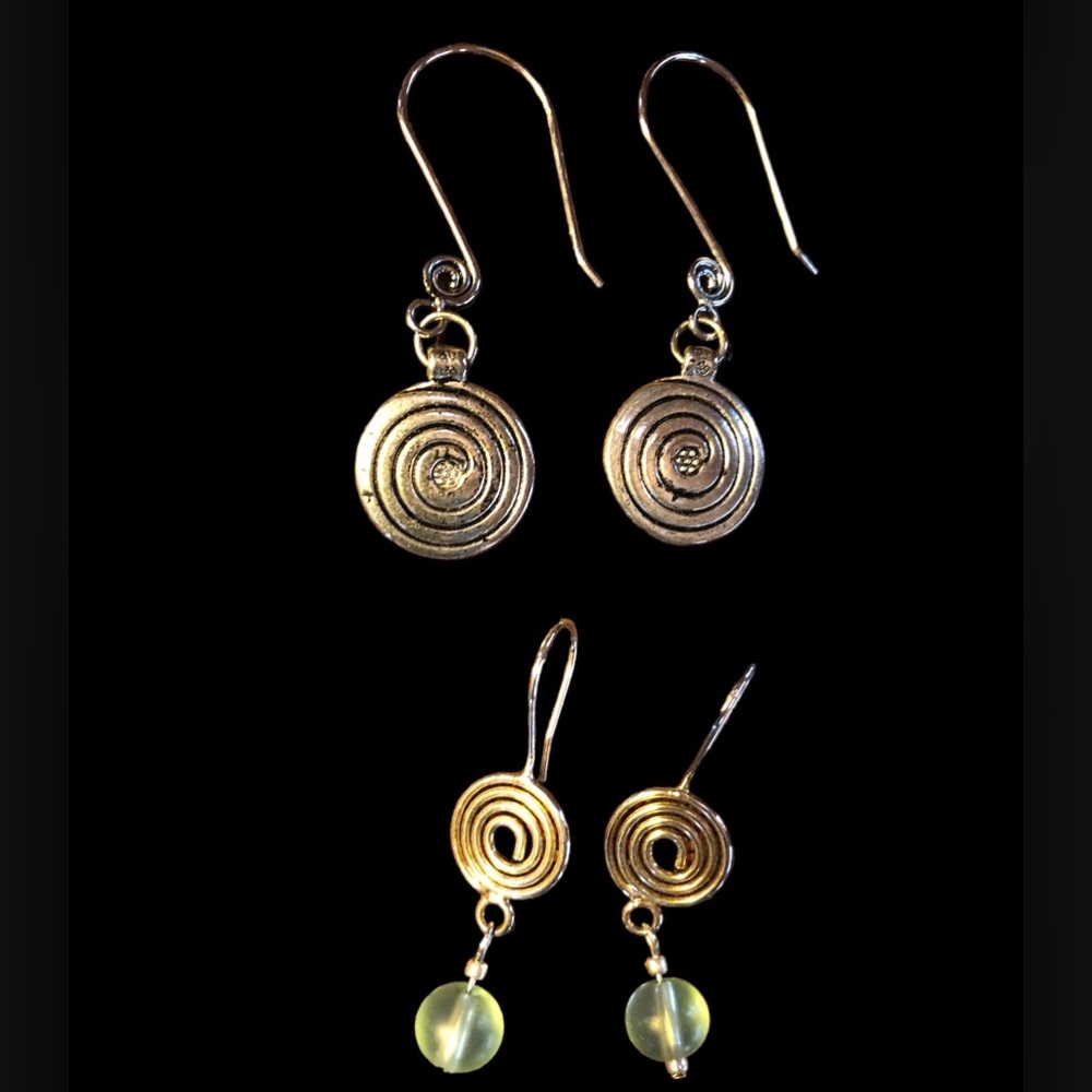 Two new pair of handmade earrings